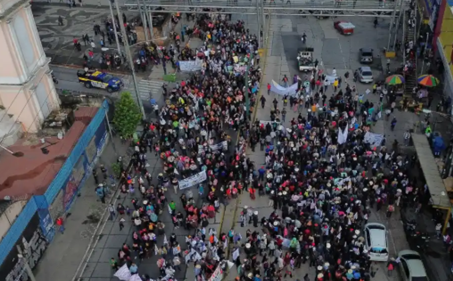 Manifestaciones previstas para el 22 de abril en Ciudad de Guatemala; PMT ofrece rutas alternas para mitigar impacto vial