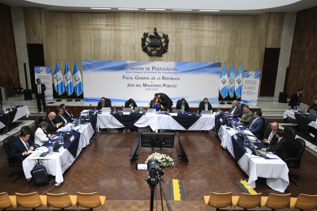 Comisión de Postulación avanza en la integración de nómina para fiscal general en Guatemala