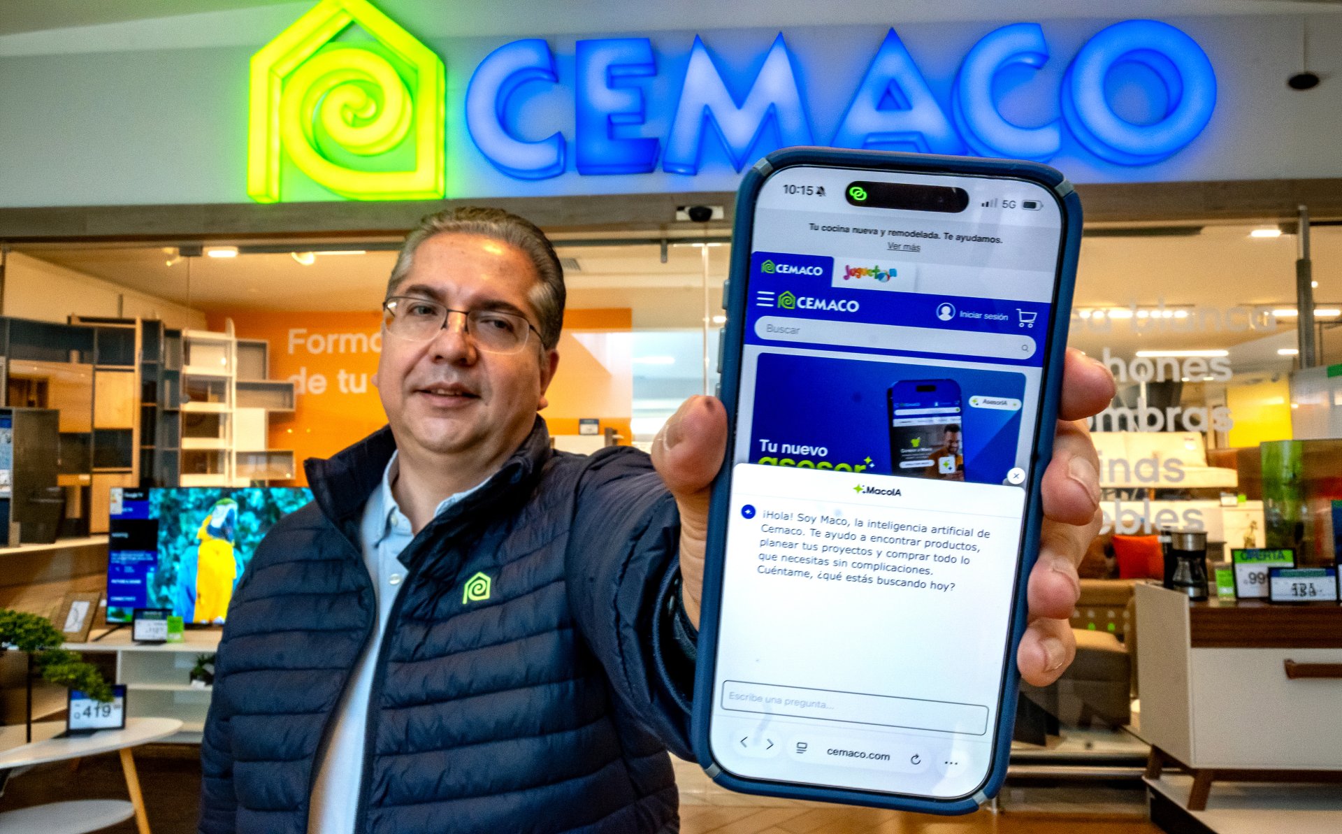 CEMACO impulsa la transformación digital con MACO, su asistente virtual de IA para clientes CEMACO impulsa la transformación digital con MACO, su asistente virtual de IA para clientes