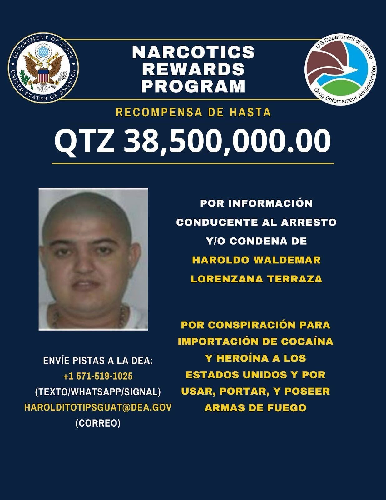 El ascenso y operaciones de “Haroldito”, líder prófugo del clan Lorenzana en Guatemala