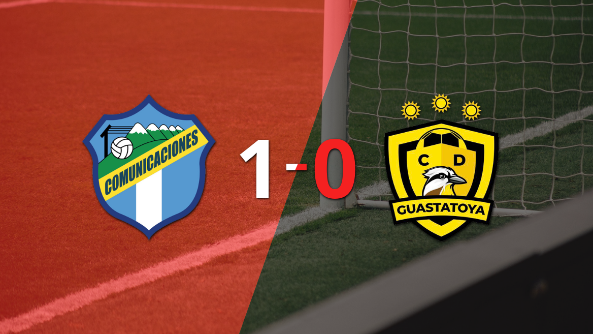 Comunicaciones vence 1-0 a Guastatoya con gol de Omar Duarte en La Asunción