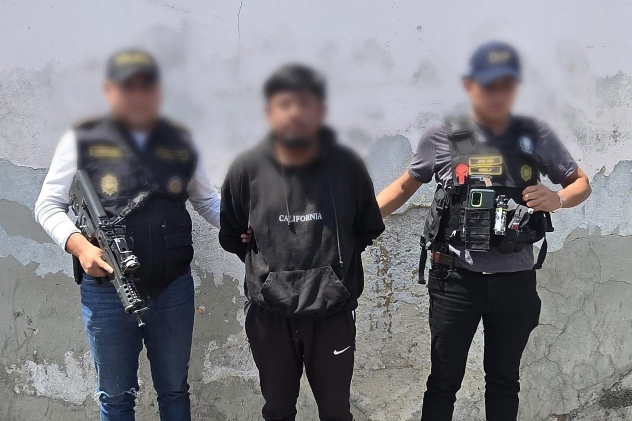 Capturan en Ciudad de Guatemala a sospechoso de fraude con tarjetas bancarias tras desactivar línea telefónica