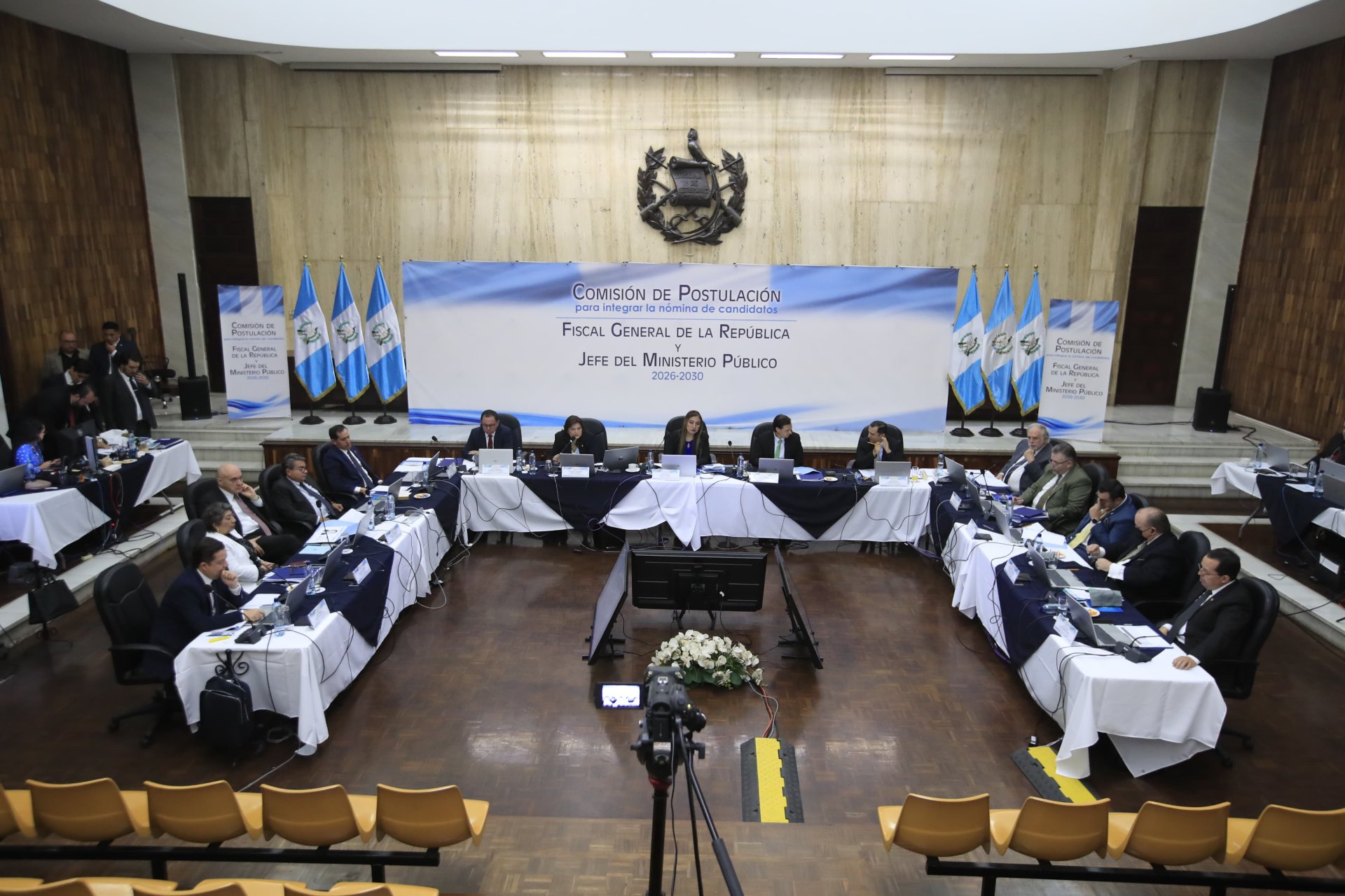 Avanza votación para nómina de fiscal general con 12 aspirantes elegibles en Guatemala Avanza votación para nómina de fiscal general con 12 aspirantes elegibles en Guatemala