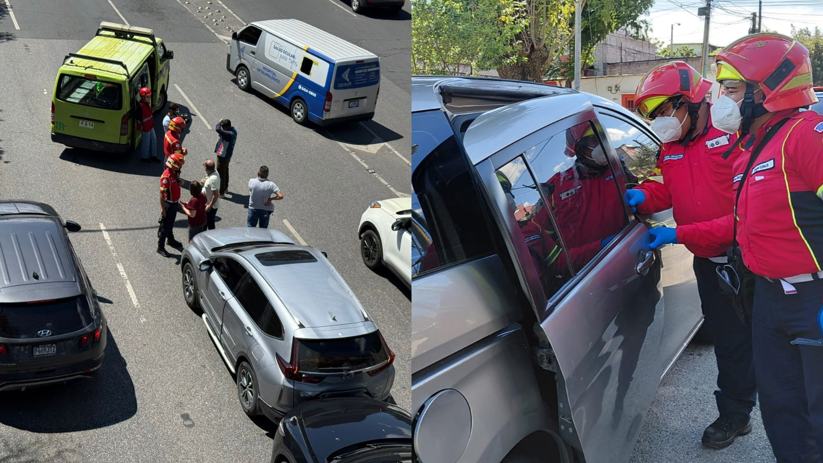 Hallazgo de cadáver y ataque armado generan caos vial en zonas 8 y 12 de la capital