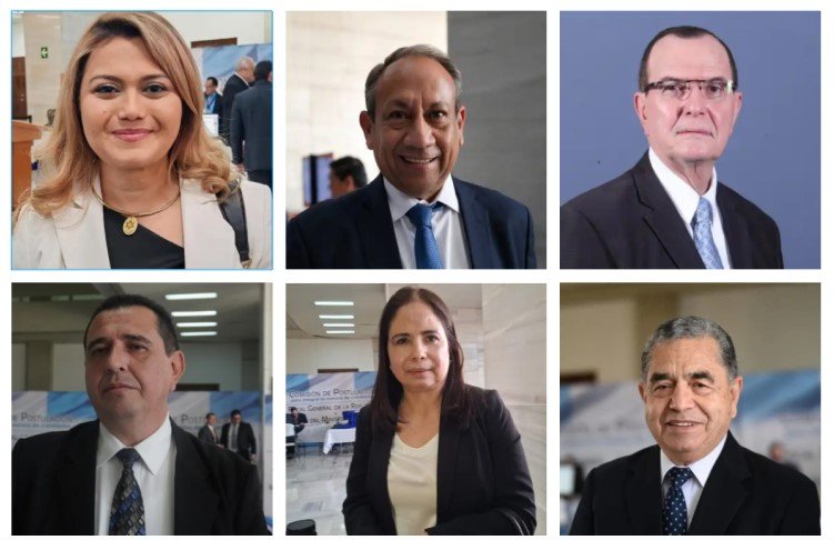 Nómina final de seis candidatos a fiscal general en Guatemala tras proceso de postulación Nómina final de seis candidatos a fiscal general en Guatemala tras proceso de postulación