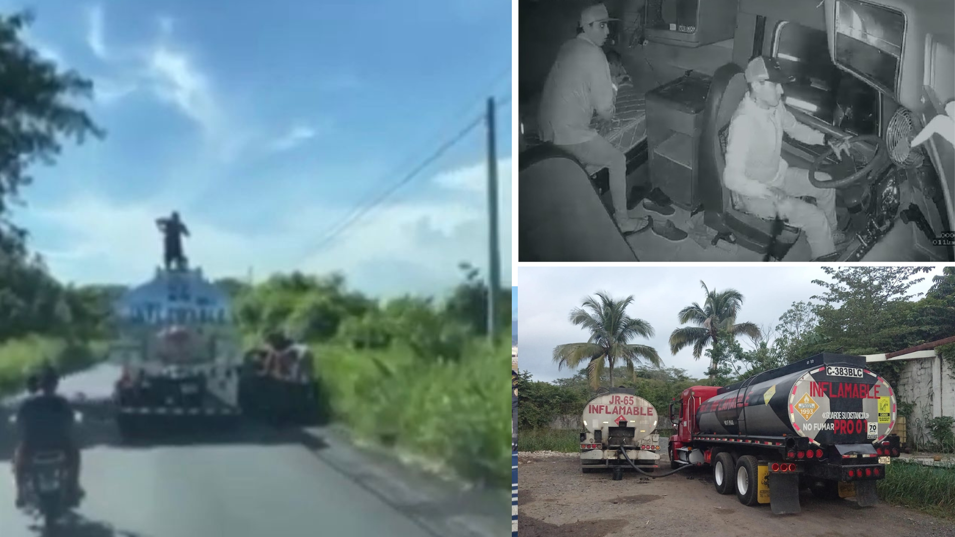 Robos de combustible en movimiento: tres métodos utilizados en la Costa Sur de Guatemala