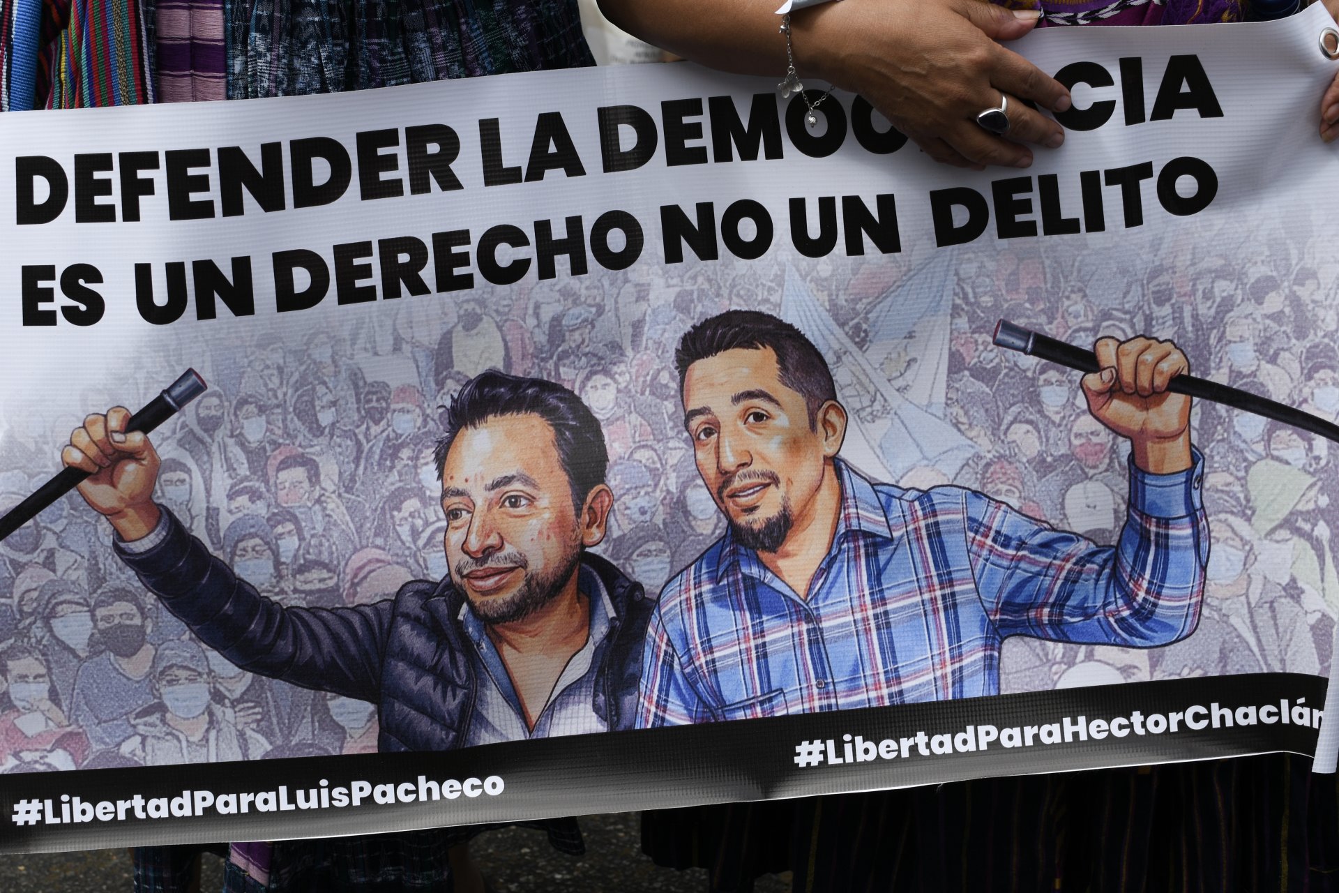 Sala Tercera extiende prisión preventiva de Luis Pacheco y Héctor Chaclán en medio de protestas indígenas