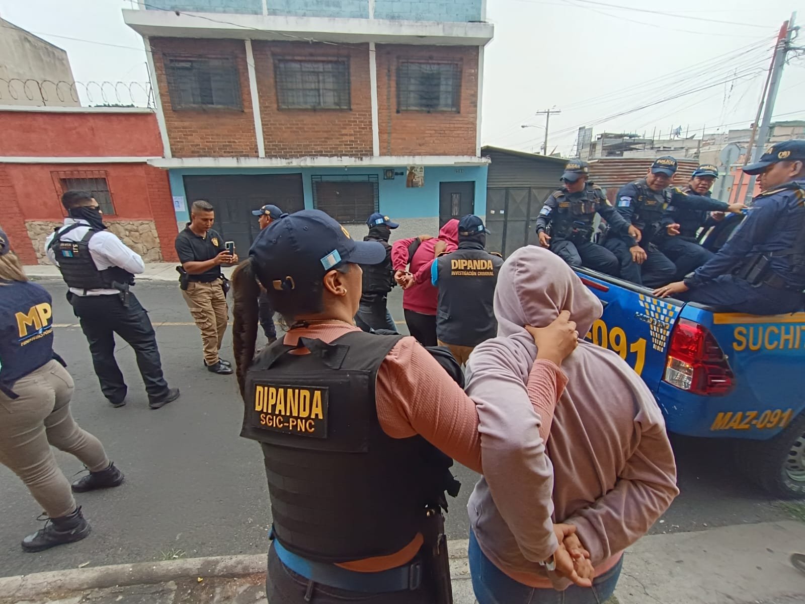 Extorsión millonaria y ocho asesinatos: desarticulan clica de Mara Salvatrucha en transporte público de Guatemala