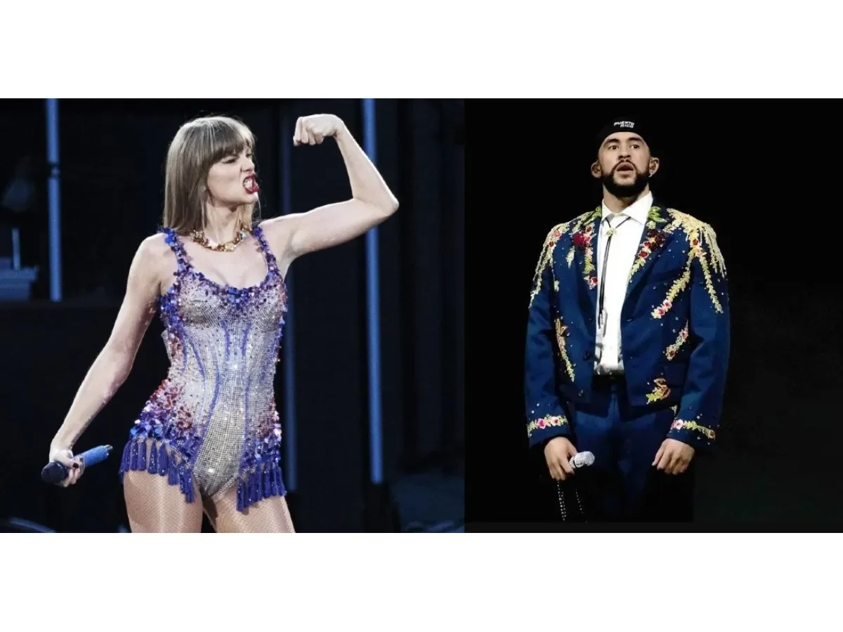 Taylor Swift y Bad Bunny lideran el ranking histórico de Spotify con récords sin precedentes