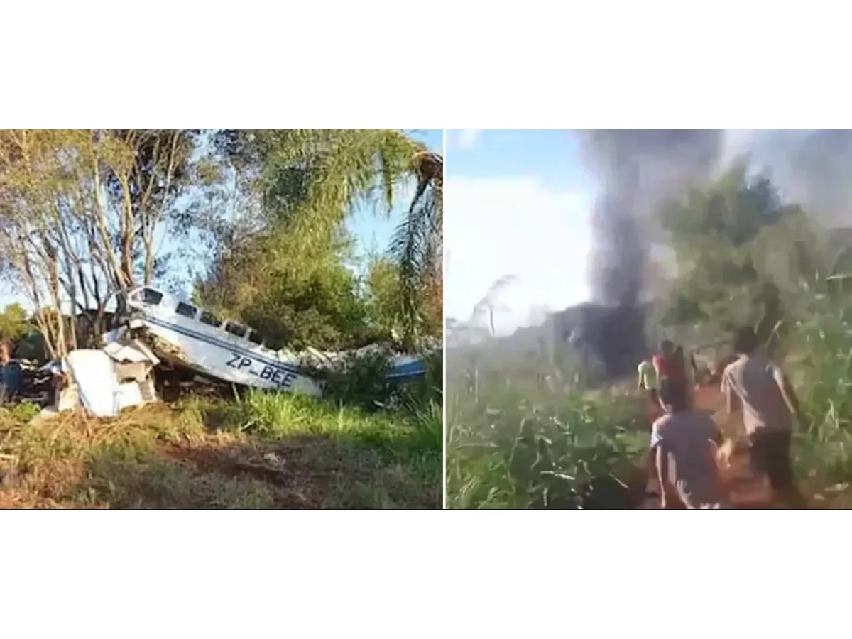 Avioneta cargada de millones se estrella en Paraguay: piloto fallece y se registra saqueo en zona rural