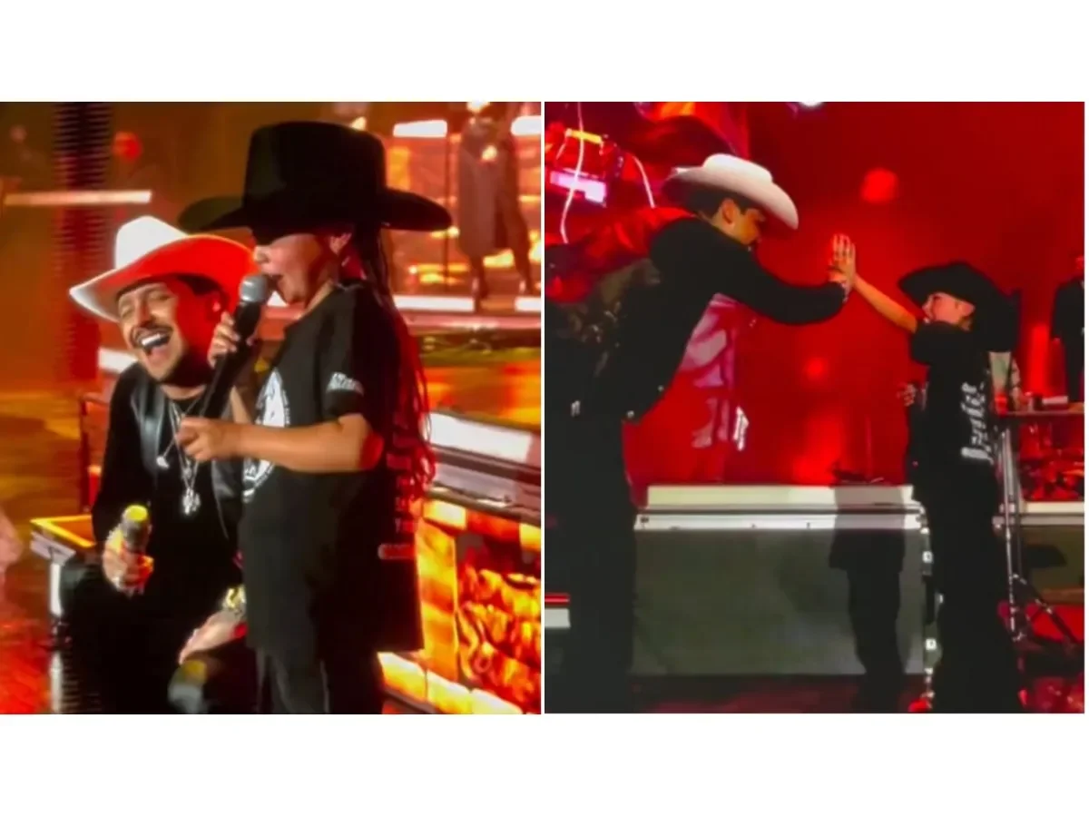 Christian Nodal comparte emotivo momento con una fanática en concierto en Chile y cumple su deseo de cumpleaños