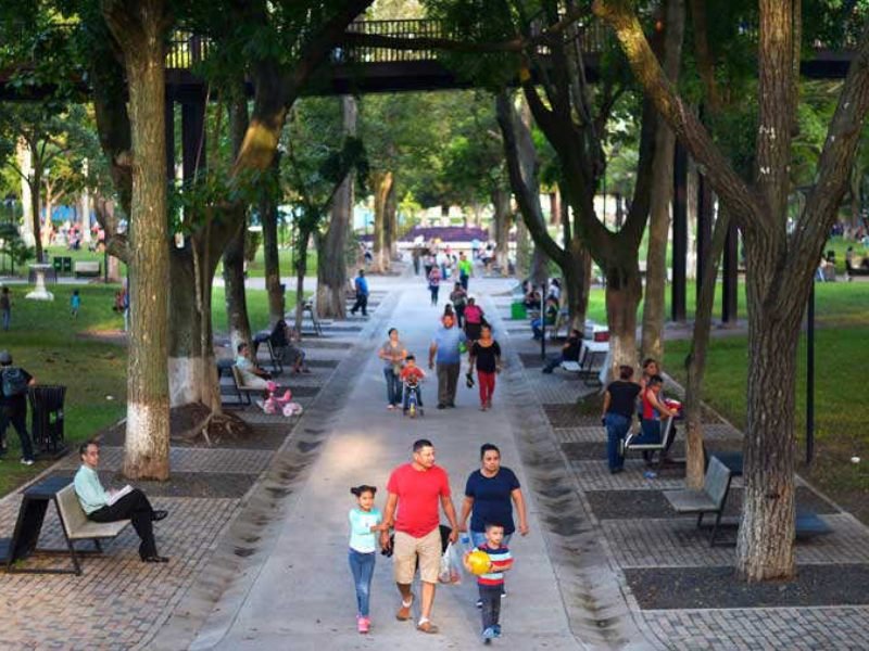 Parque Cuscatlán habilita canal para reservas y organización de eventos públicos