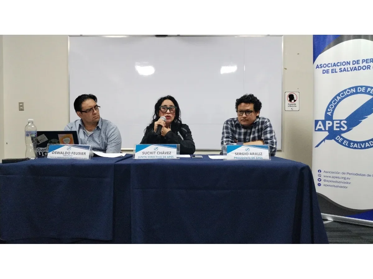 APES reporta más de 1,500 agresiones a periodistas en El Salvador durante tres años