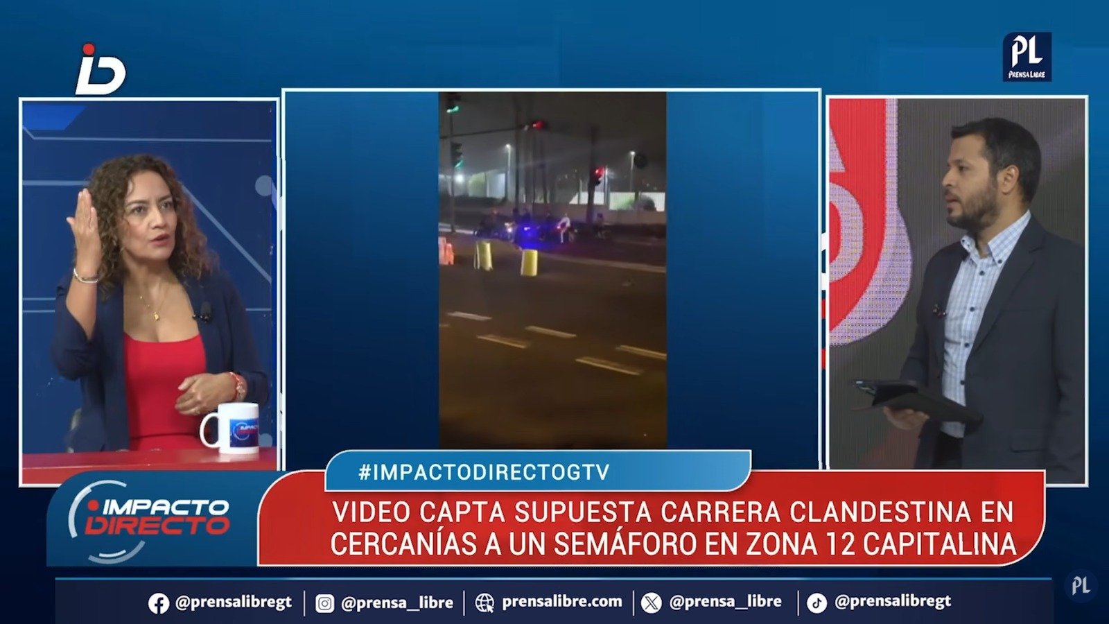 Video expone presuntas carreras clandestinas en zona 12 que ponen en riesgo la seguridad vial