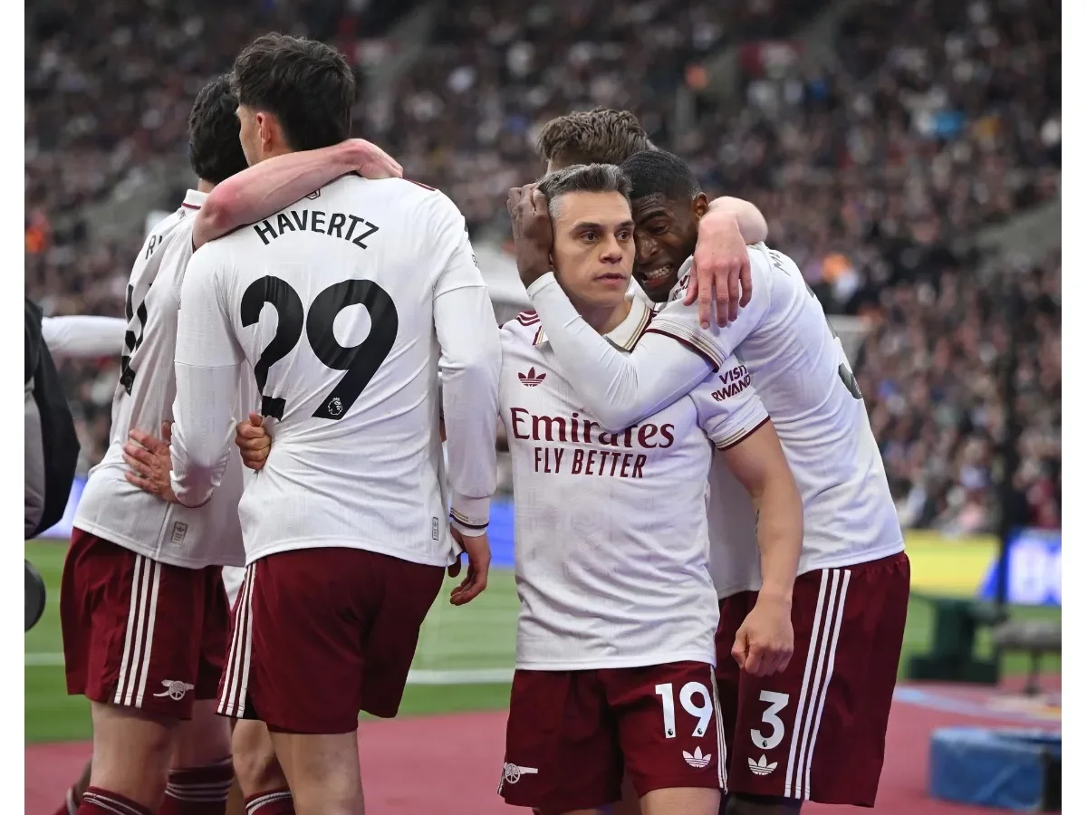 Arsenal se acerca al título de la Premier League tras victoria clave ante West Ham Arsenal se acerca al título de la Premier League tras victoria clave ante West Ham