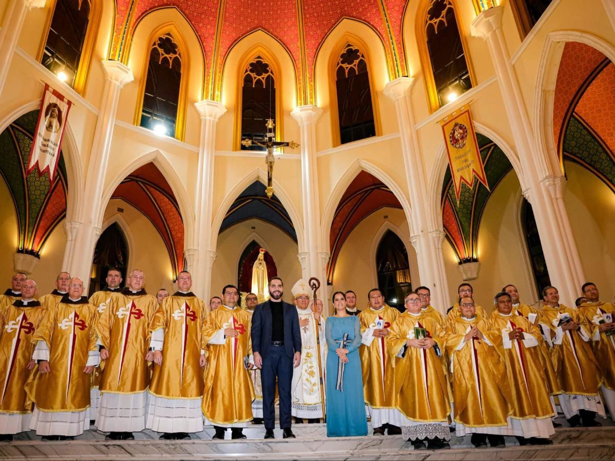 Presidente Nayib Bukele participa en consagración del Santuario Virgen de Fátima en Apopa Presidente Nayib Bukele participa en consagración del Santuario Virgen de Fátima en Apopa