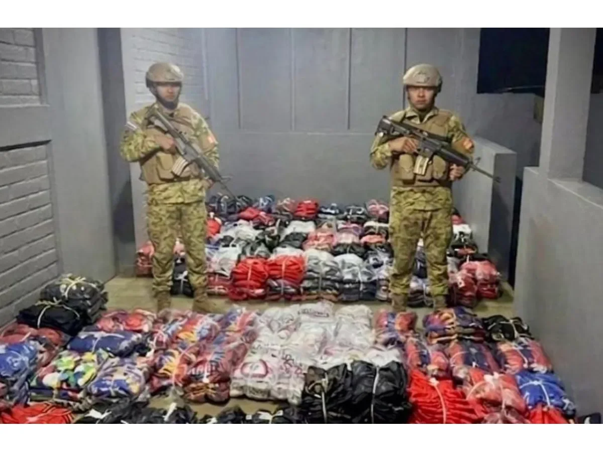 Fuerza Armada incauta mercadería de contrabando valorada en más de $25,000 en frontera no habilitada Fuerza Armada incauta mercadería de contrabando valorada en más de $25,000 en frontera no habilitada
