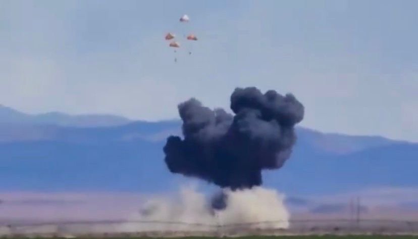 Choque de aviones de combate en festival aéreo de Idaho deja a cuatro pilotos a salvo