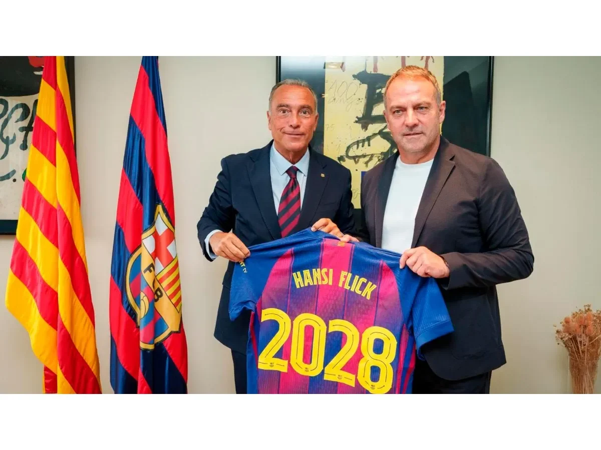 Hansi Flick renueva con el FC Barcelona hasta 2028 consolidando su proyecto deportivo