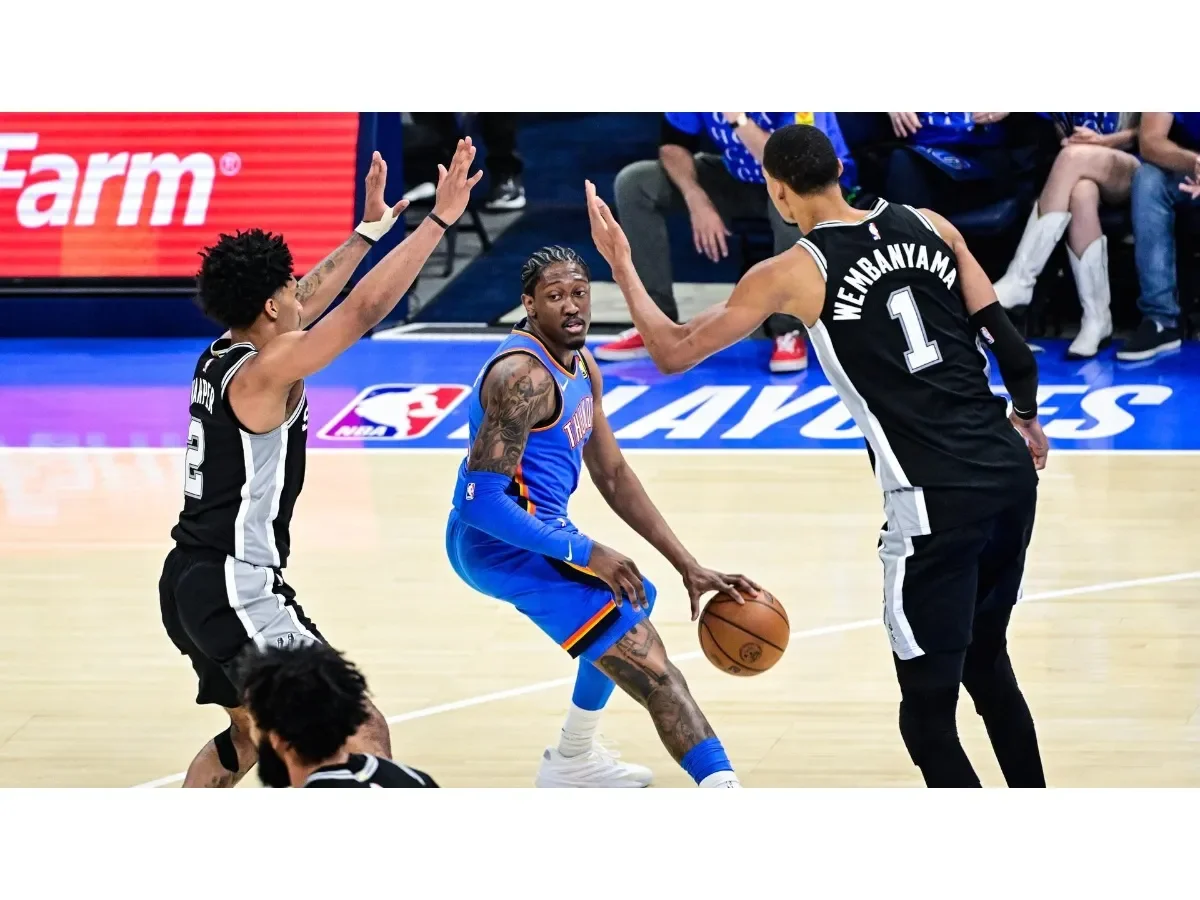 San Antonio Spurs sorprende al Oklahoma City Thunder en doble prórroga y toma ventaja en la final de Conferencia Oeste San Antonio Spurs sorprende al Oklahoma City Thunder en doble prórroga y toma ventaja en la final de Conferencia Oeste