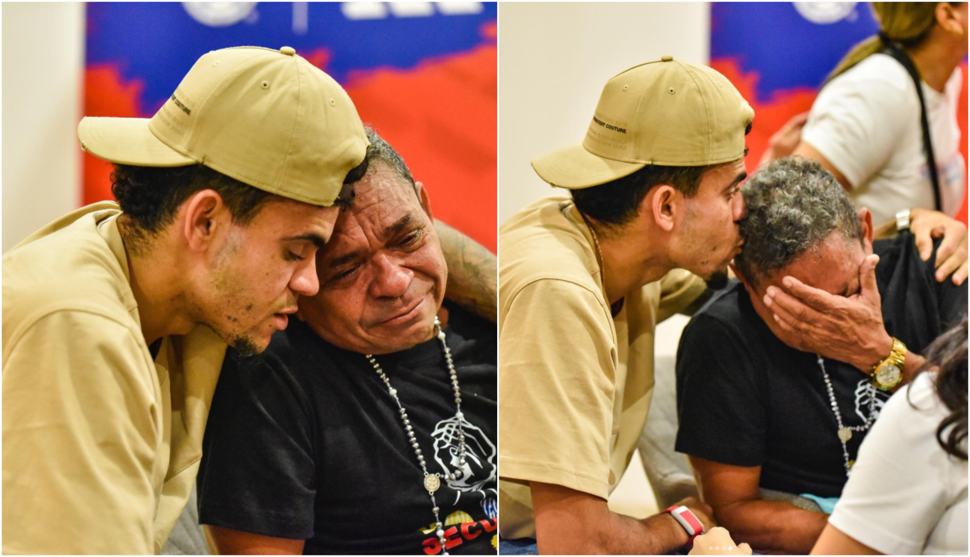 La emotiva reacción del padre de Luis Díaz al ver la estampa de su hijo en el álbum del Mundial 2026 La emotiva reacción del padre de Luis Díaz al ver la estampa de su hijo en el álbum del Mundial 2026