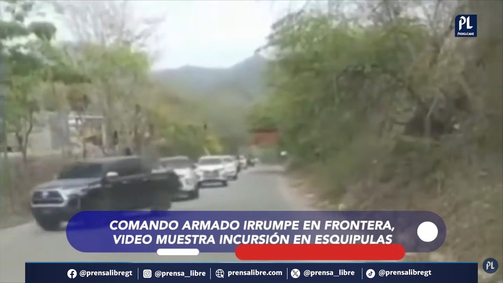 Incursión armada en Esquipulas genera despliegue militar y policial en frontera con Honduras Incursión armada en Esquipulas genera despliegue militar y policial en frontera con Honduras
