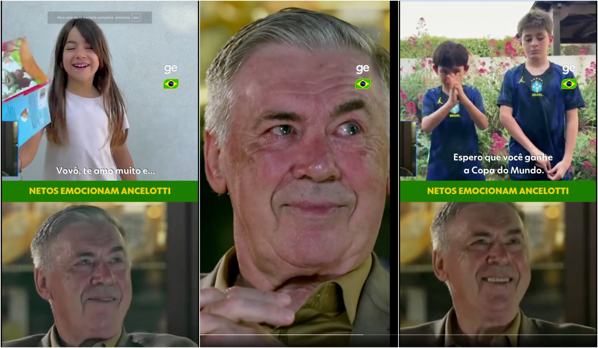 Emotivo mensaje familiar conmueve a Carlo Ancelotti antes del Mundial 2026 Emotivo mensaje familiar conmueve a Carlo Ancelotti antes del Mundial 2026