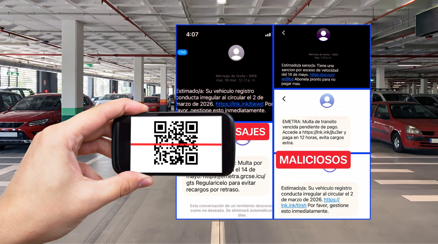 PMT alerta sobre estafa con códigos QR y multas falsas para robar datos en Guatemala PMT alerta sobre estafa con códigos QR y multas falsas para robar datos en Guatemala