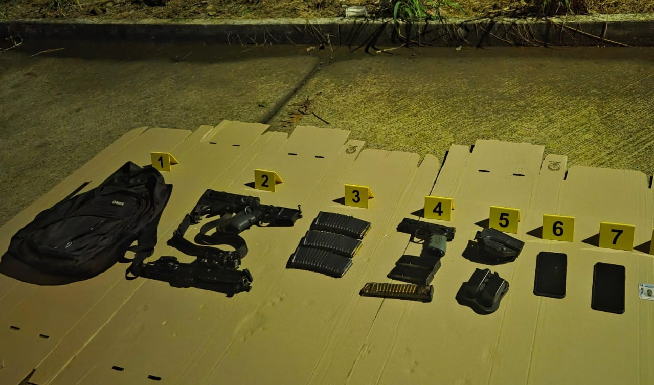 Catorce detenidos en Retalhuleu tras operativos que incautaron armas, drogas y vehículos Catorce detenidos en Retalhuleu tras operativos que incautaron armas, drogas y vehículos