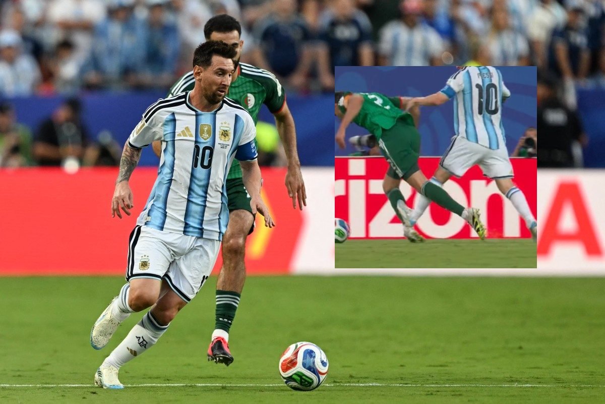 ¿Debió ser expulsado Messi ante Argelia? La jugada que encendió el debate tras su noche histórica ¿Debió ser expulsado Messi ante Argelia? La jugada que encendió el debate tras su noche histórica