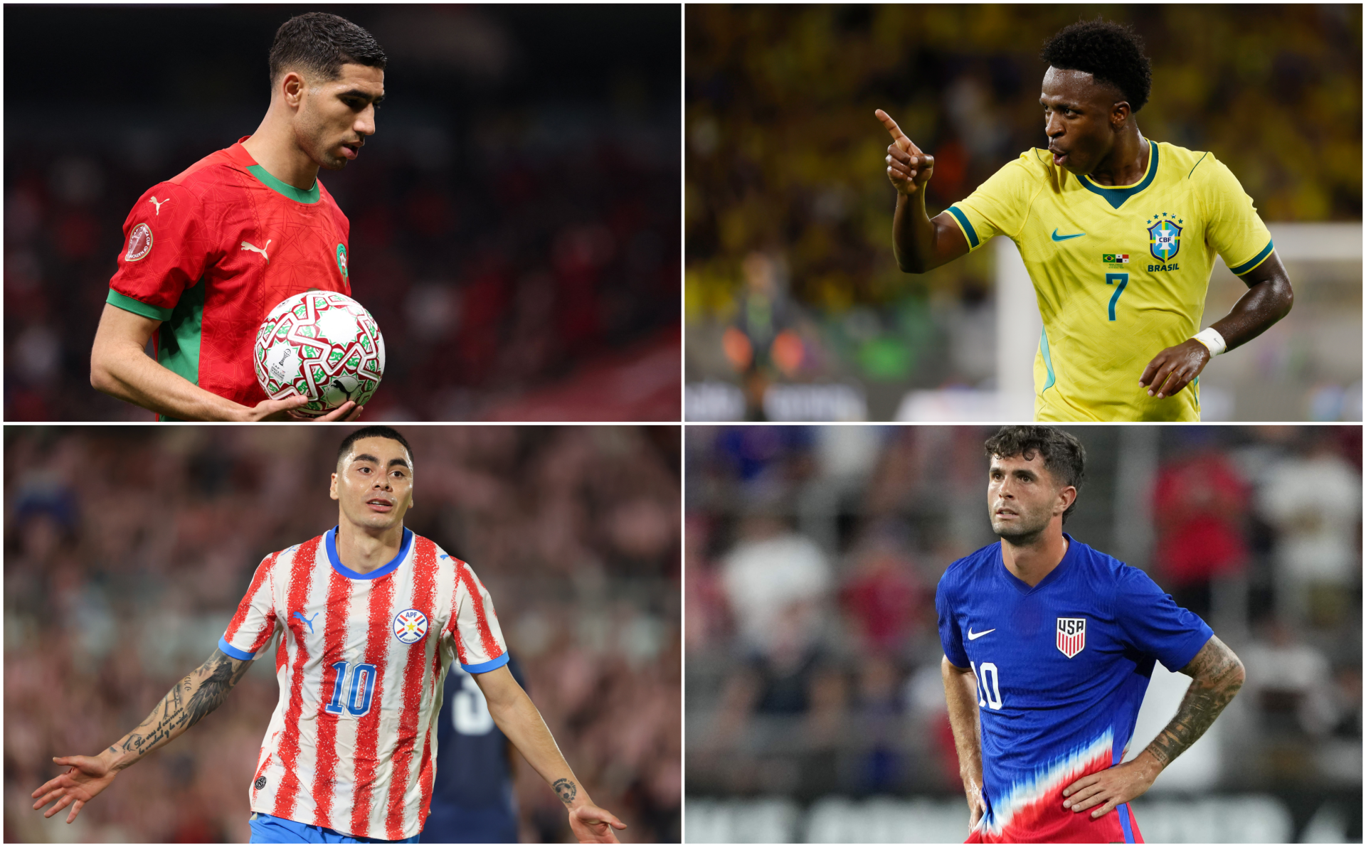 Brasil, Paraguay, EE. UU. y Marruecos: Los partidos del Mundial para este viernes 19 de junio Brasil, Paraguay, EE. UU. y Marruecos: Los partidos del Mundial para este viernes 19 de junio