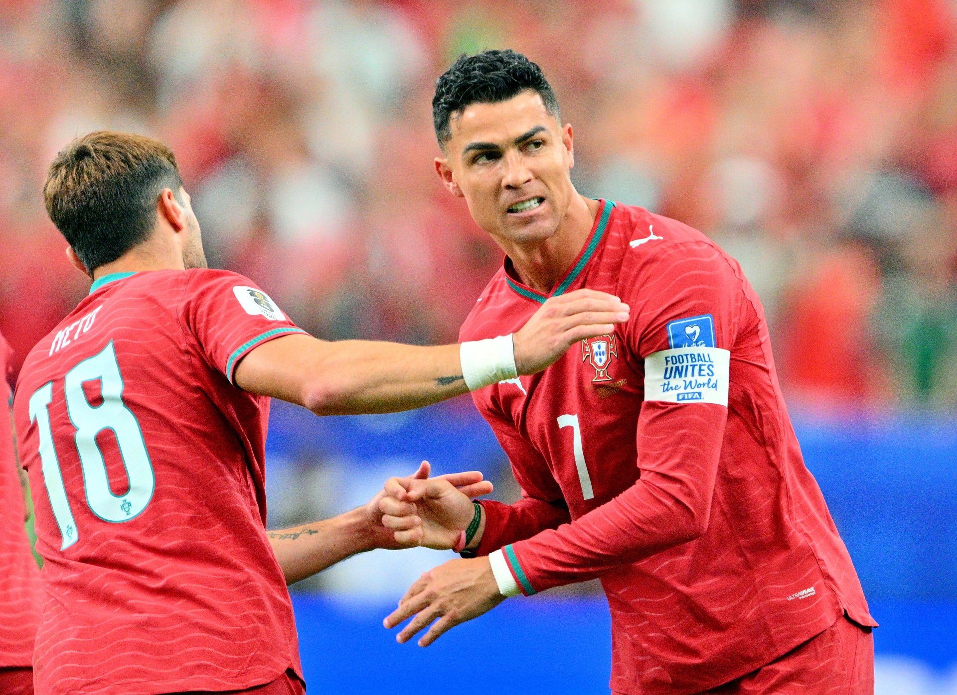 “Siguiente pregunta” El gesto de Cristiano Ronaldo cuando le mencionan a Messi tras su triunfo en el Mundial “Siguiente pregunta” El gesto de Cristiano Ronaldo cuando le mencionan a Messi tras su triunfo en el Mundial