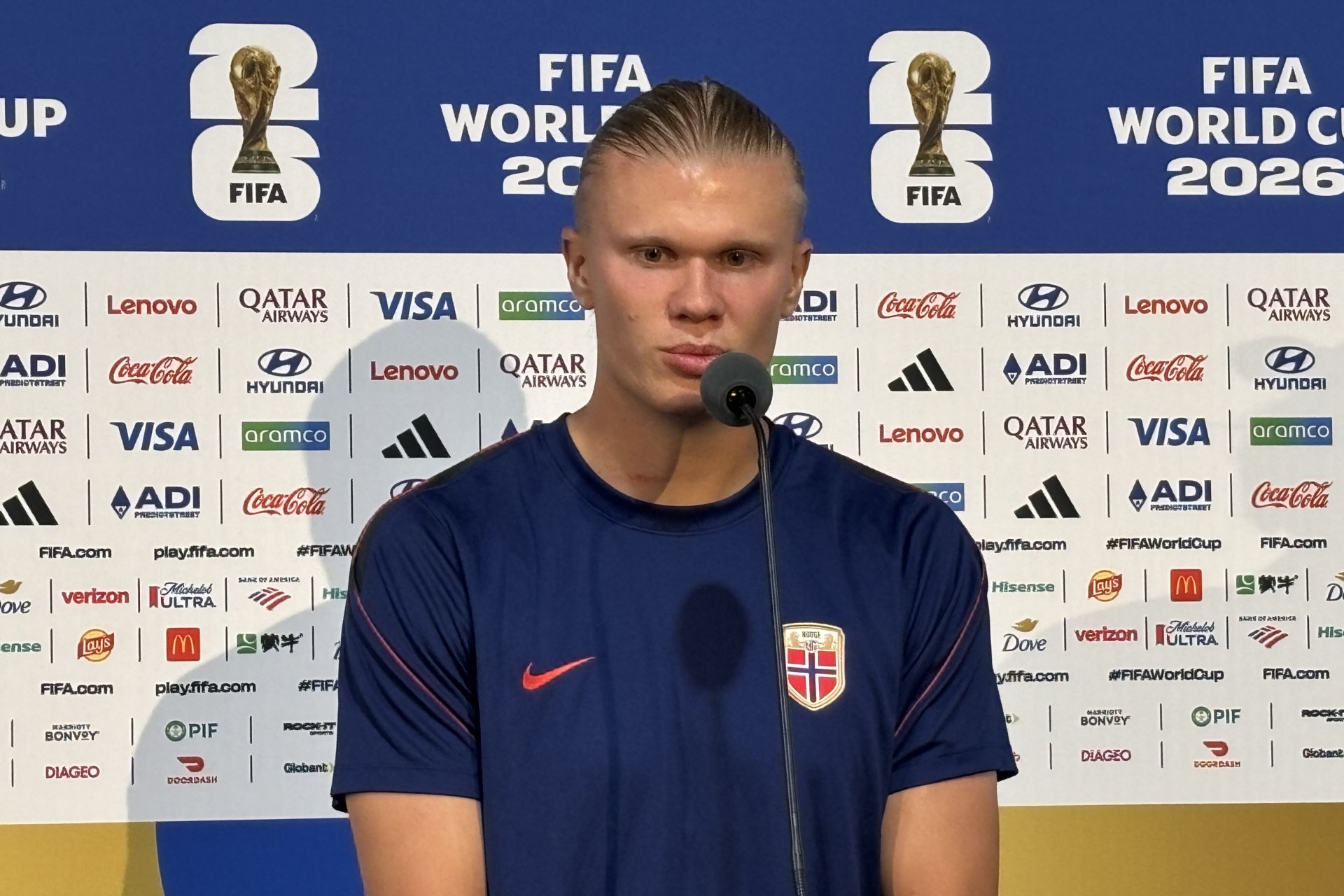 “Probablemente nos ganen” La inesperada declaración de Erling Haaland previo a su juego contra Francia en el Mundial “Probablemente nos ganen” La inesperada declaración de Erling Haaland previo a su juego contra Francia en el Mundial
