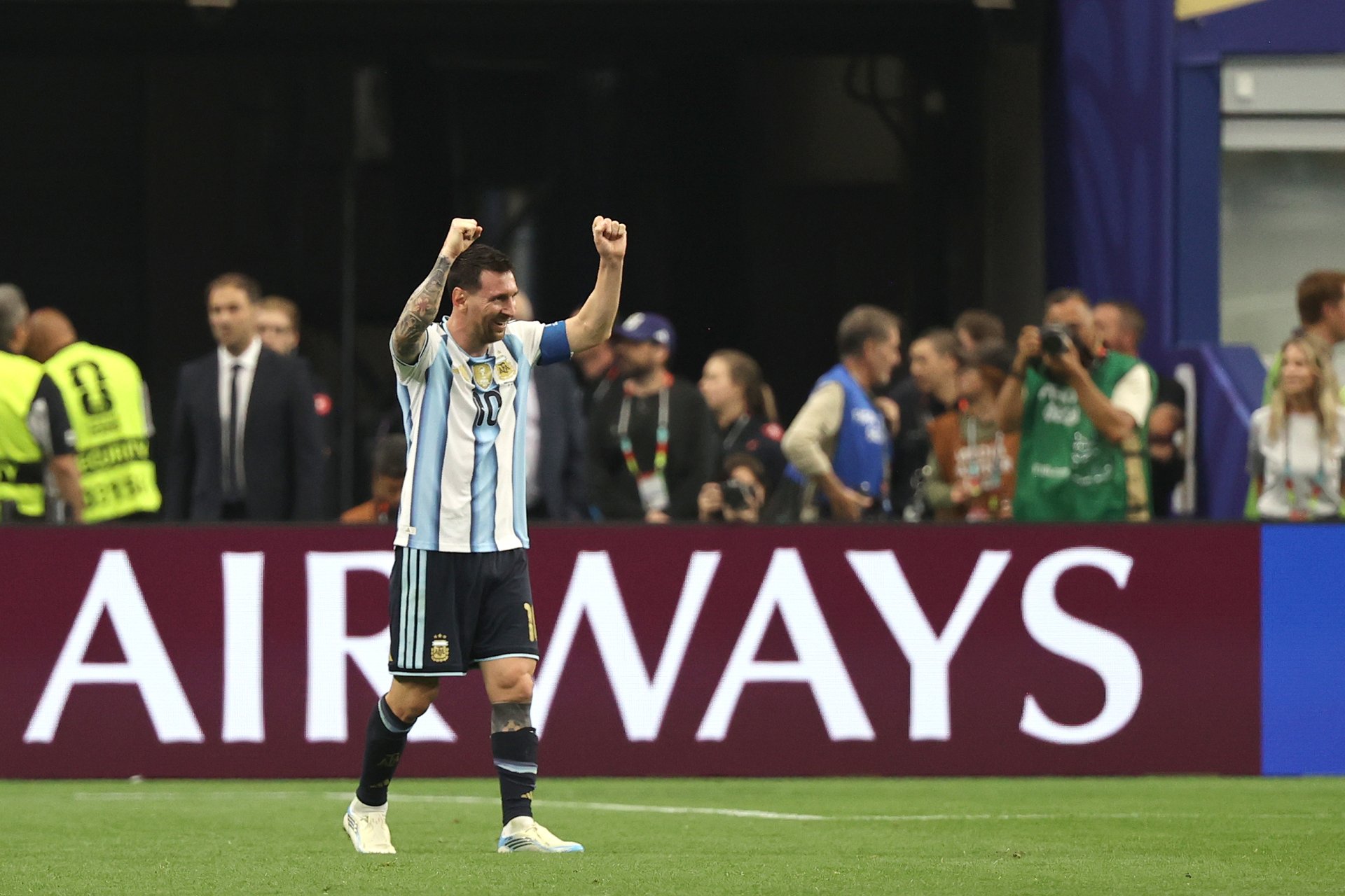 El gesto de Messi a la banca de Austria que recordó el “Qué mirás, bobo” tras romper otro récord en los Mundiales