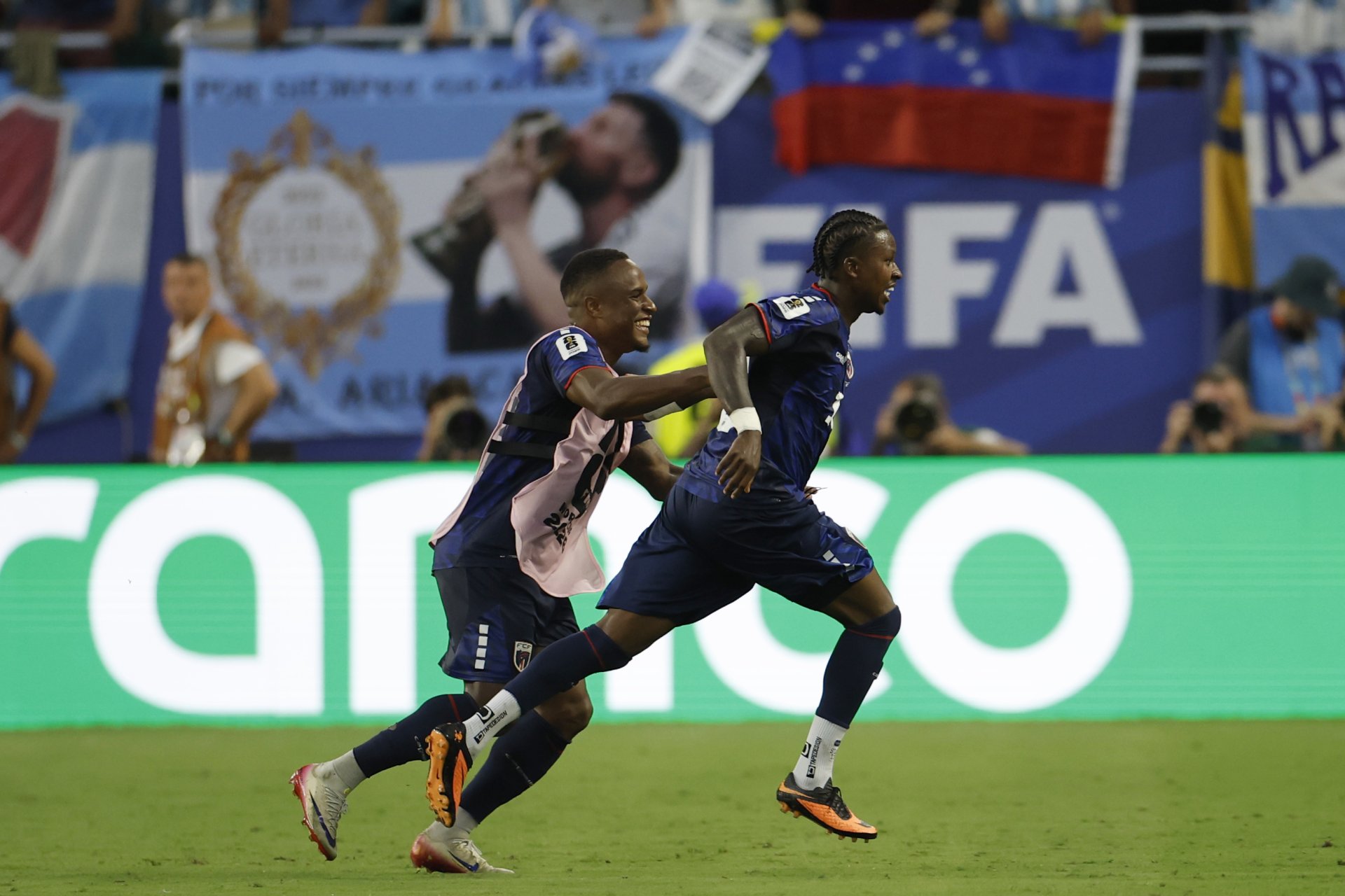 ¿A dónde fue? cómo celebró Sidny Lopes el segundo gol de Cabo Verde frente a Argentina en octavos de final ¿A dónde fue? cómo celebró Sidny Lopes el segundo gol de Cabo Verde frente a Argentina en octavos de final