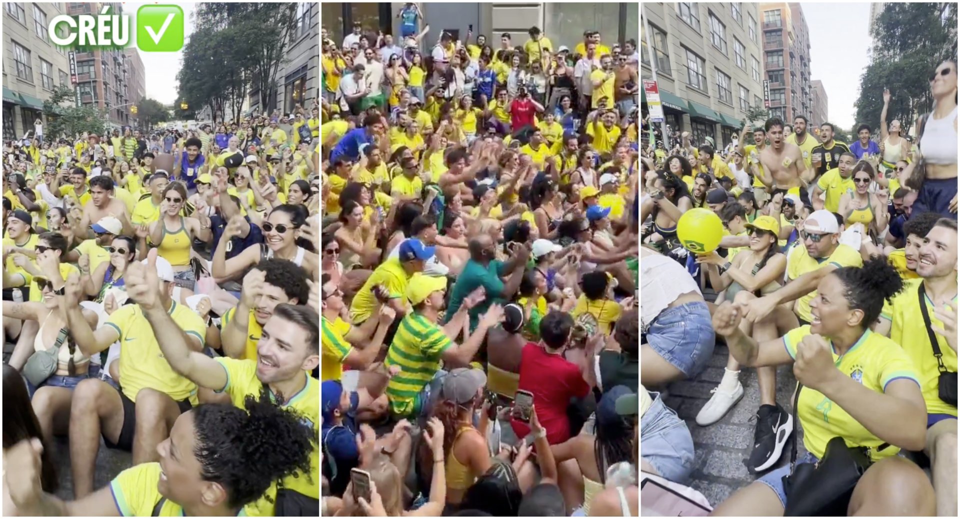 Del “Huh” vikingo al funk carioca: la rivalidad entre Brasil y Noruega también se juega en las gradas Del “Huh” vikingo al funk carioca: la rivalidad entre Brasil y Noruega también se juega en las gradas
