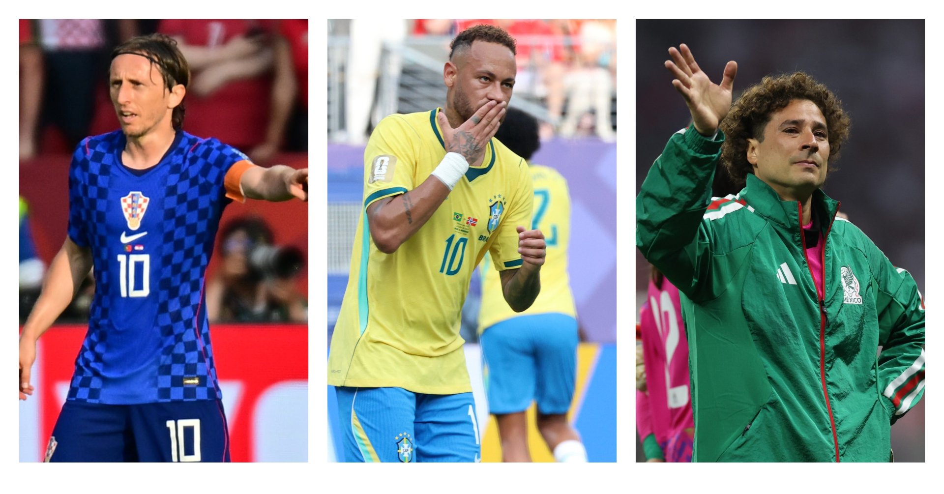Mundial 2026: las leyendas que jugaron su último Mundial tras quedar eliminadas Mundial 2026: las leyendas que jugaron su último Mundial tras quedar eliminadas