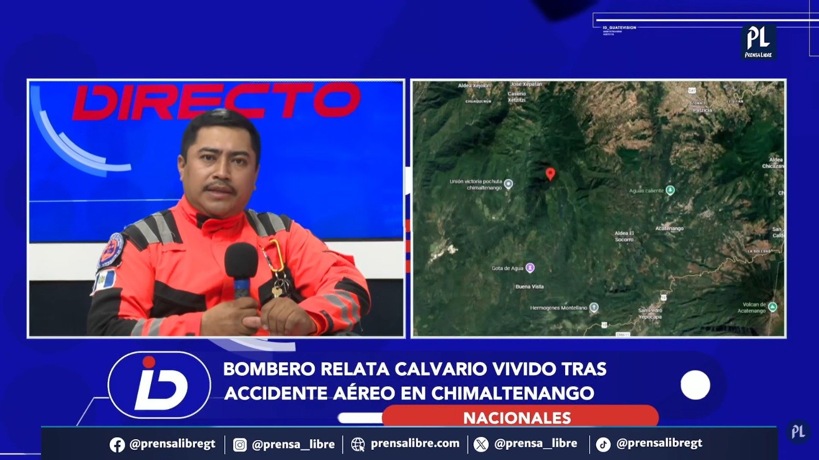 “Dios puso ángeles en mi camino”: bombero relata cómo la promesa de volver con su familia lo impulsó a autorrescatarse “Dios puso ángeles en mi camino”: bombero relata cómo la promesa de volver con su familia lo impulsó a autorrescatarse