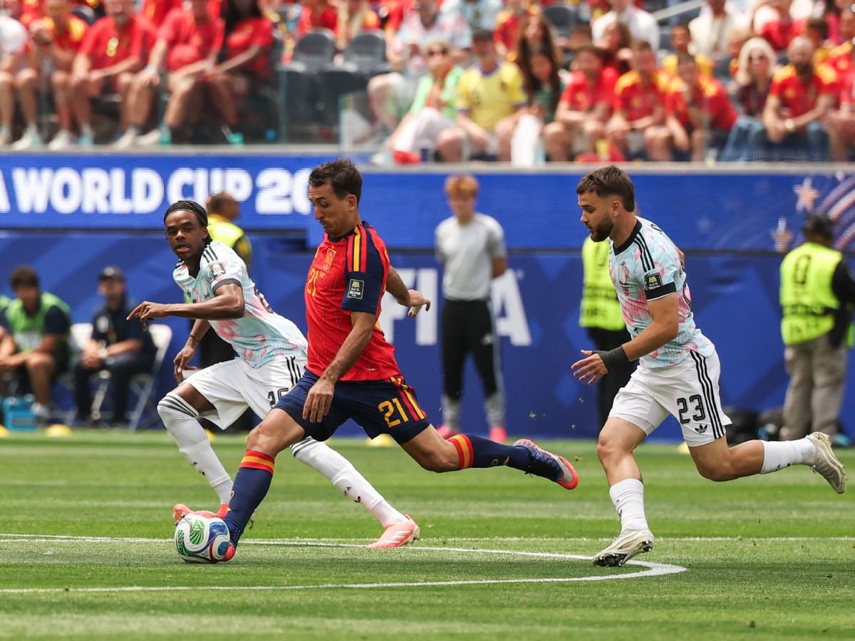 Gol de España, rompe el empate y toma ventaja sobre Bélgica Gol de España, rompe el empate y toma ventaja sobre Bélgica