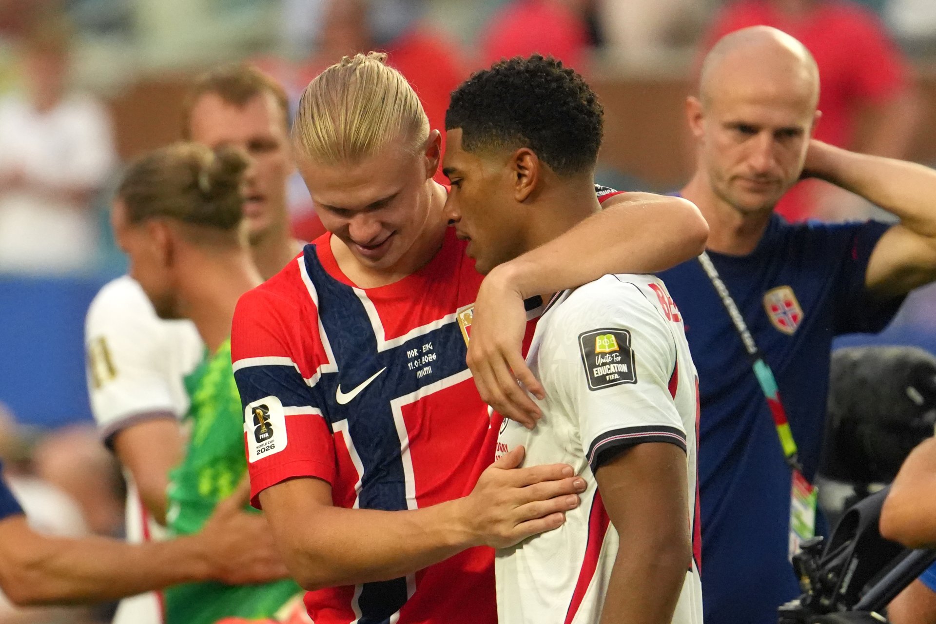Bellingham elimina a Haaland, pero las imágenes de su amistad se roban la atención en el Mundial 2026 Bellingham elimina a Haaland, pero las imágenes de su amistad se roban la atención en el Mundial 2026