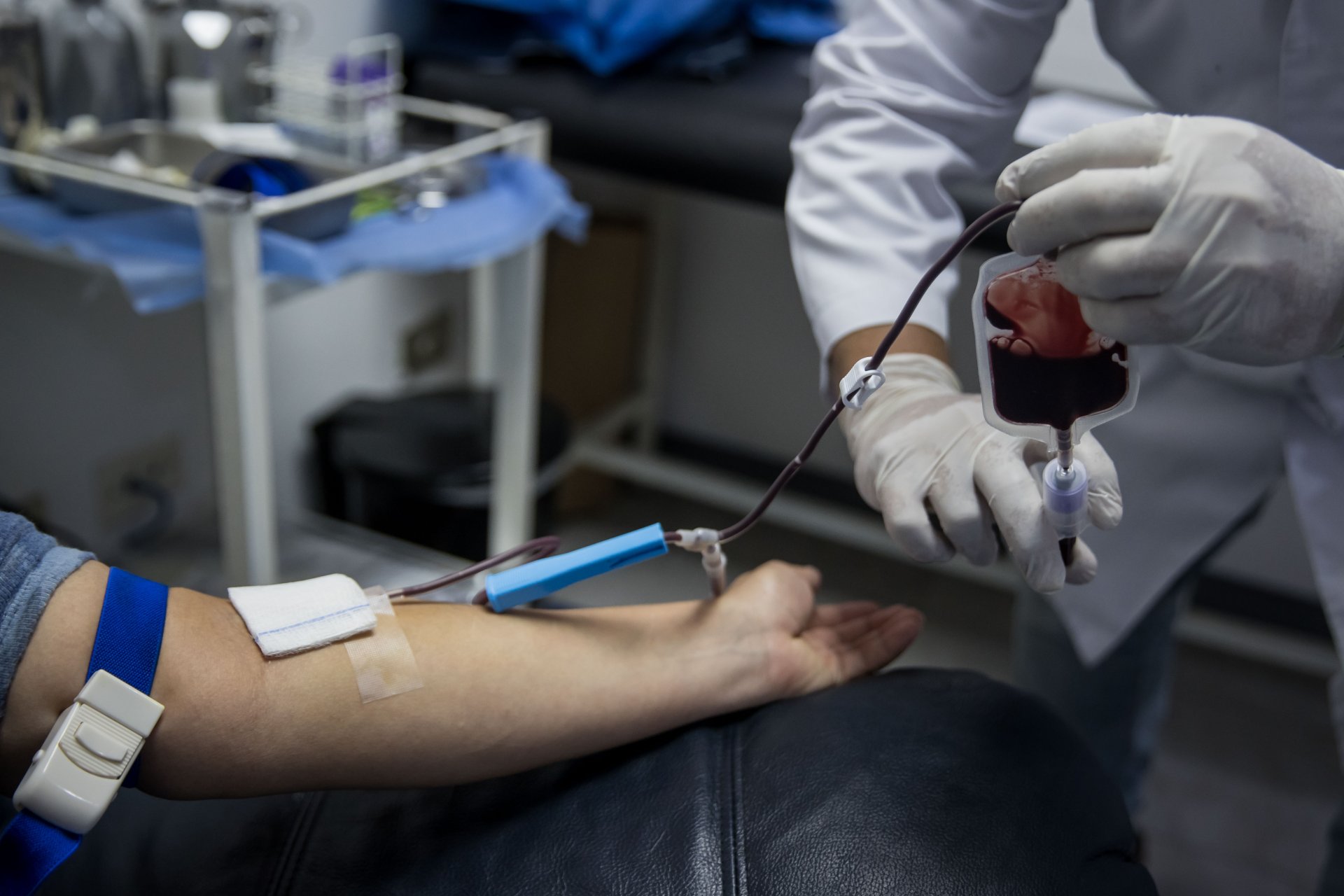 Primera jornada de donación de sangre motorizada busca fortalecer las reservas del IGSS Primera jornada de donación de sangre motorizada busca fortalecer las reservas del IGSS