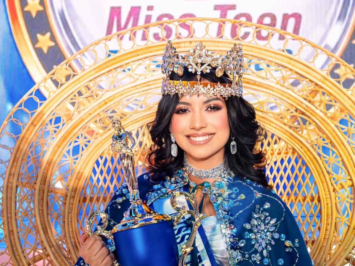 Paola Sofía Huete se corona Miss Teen El Salvador 2026 Paola Sofía Huete se corona Miss Teen El Salvador 2026