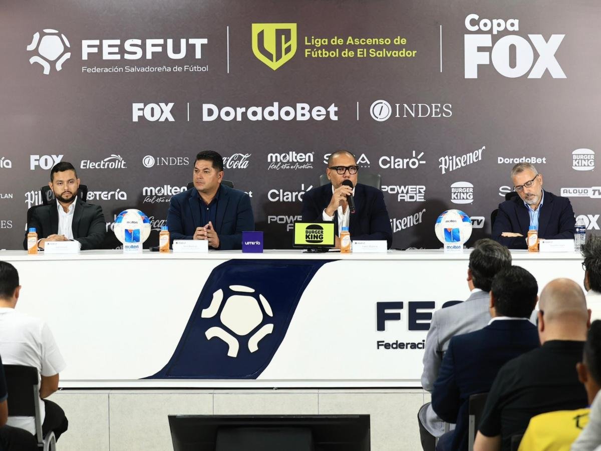 Yamil Bukele anunció una inversión superior a $800,000 para la Liga de Ascenso Copa FOX