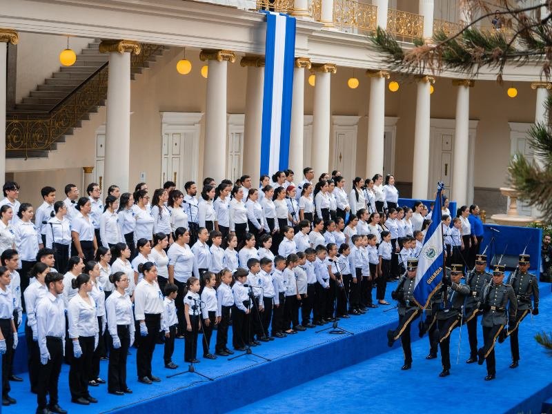 El Salvador inaugura el Mes Cívico por 205 años de Independencia