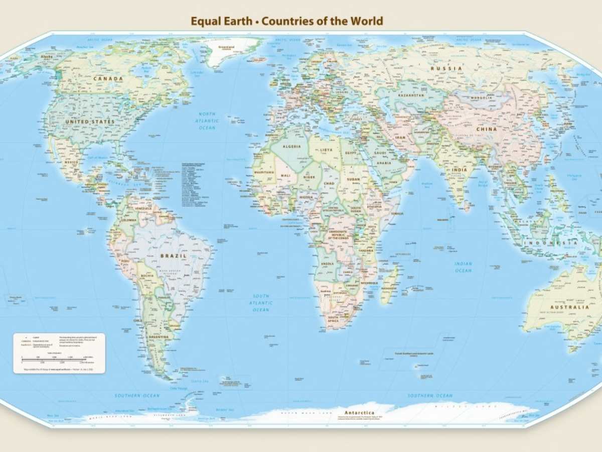 La ONU cambia el mapa del mundo, África ya no se verá pequeña