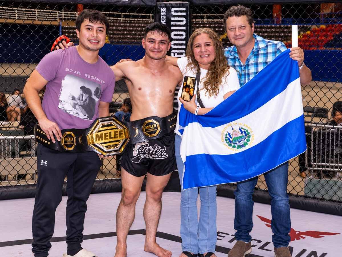 Salvadoreño Ronaldo Quan se corona campeón de artes marciales mixtas en Estados Unidos