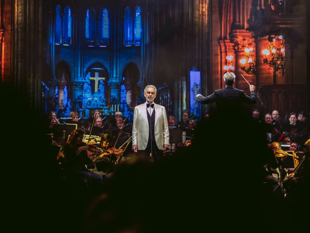 Andrea Bocelli por primera vez en El Salvador y será su único concierto en Centroamérica